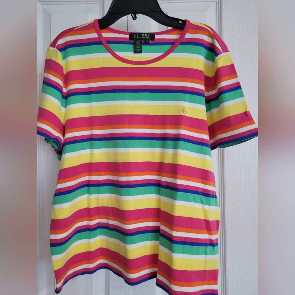 Ralph Lauren Multicolor Striped Tee